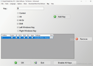Simple Disable Key Free Download
