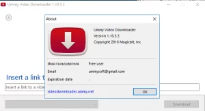 Ummy Video Downloader License Key 2